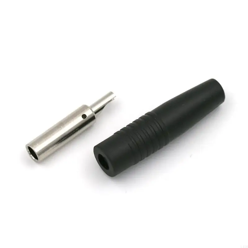 10Pcs 4mm Banana Plugs Socket Adapter for Non-Insulated Male Banana Plug L43B