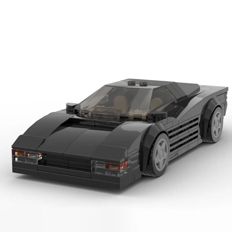 

MOC 2025 Speed Champion, классическая модель автомобиля, гоночные детские игрушки, рождественский подарок, технологические строительные блоки