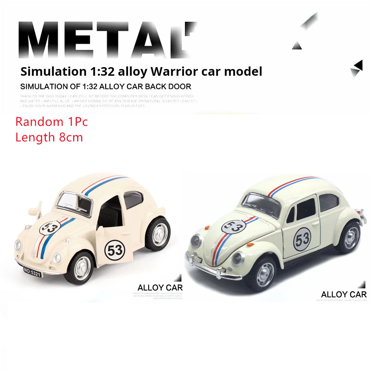 1:36 autobús de Golf coche de juguete furgoneta de aleación modelo de coche puerta abierta tirar hacia atrás coche de juguete Retro para niños para regalos