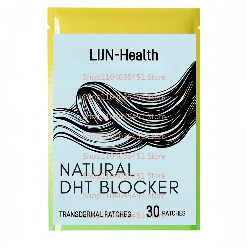 

30 Patches DHT Blocker Transdermal Patches for Men With Saw Palmetto, Stinging Nettle Ultra Potent Hair Growth