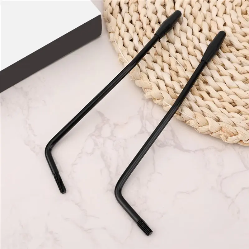 ABLB-Whammy Bars With Tip Metal Single Tremolo System, 2Pcs Tremolo Arms In 5Mm/0.2In& 6Mm/0.24In Threads For Electric Guitar
