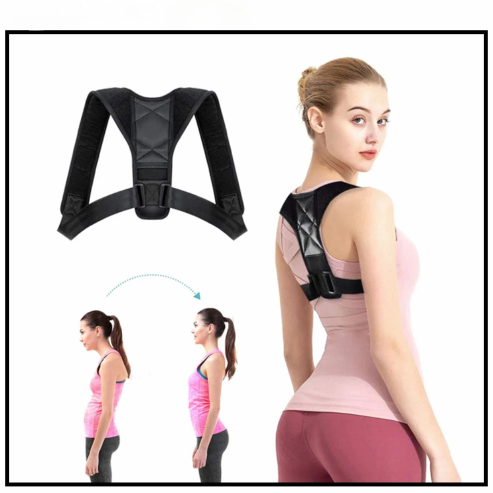 Back Support Shoulder Posture Corrector for Women Shoulder Brace Adjustable Belt Clavicle Spine Support Reshape Your Body Unisex