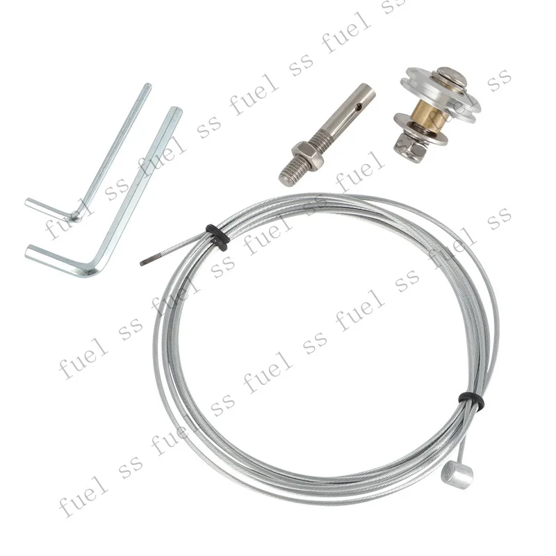 S+ Roller Bearing Pulley & Cable Kit For Lambretta Clutch Assist Mk4 Upgrade Kit