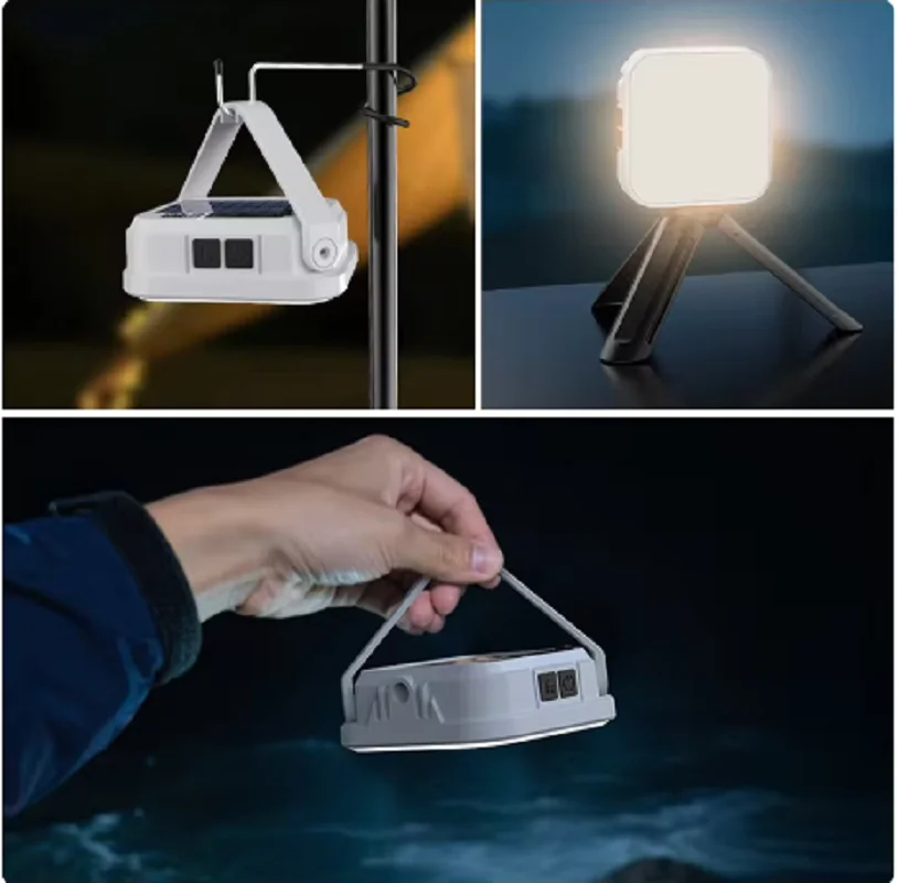 Lâmpada de camping LED solar recarregável — foto 2
