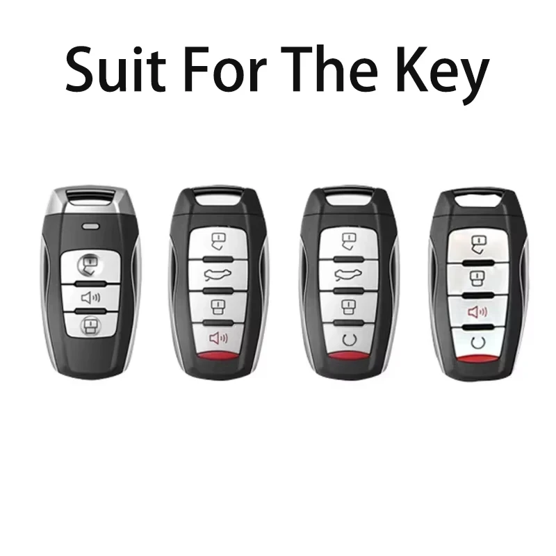 Sports Car Zinc Alloy for Great Wall Haval Hover Jolion H1 H6 coupe H7 H4 H9 F5 F7 F7X F7H H2S Dargo Car Key Case Cover Keychain