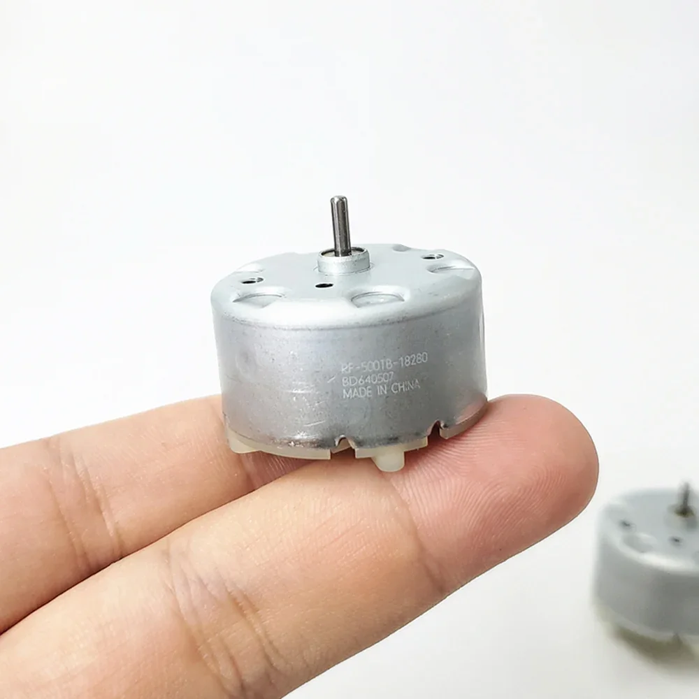 Mabuchi RF-500TB-18280 Mini DC Motor DC 3V-5V 4500RPM 32MM Round Motor for Incense Sprayer Humidifier Small Fan