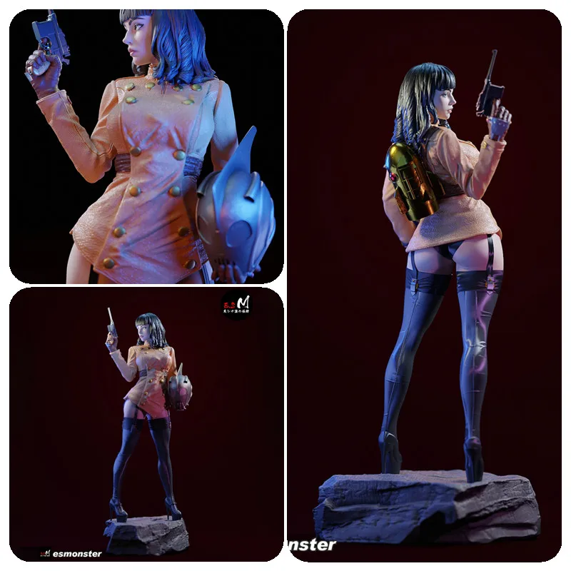 

LinDeekin D32 Индивидуальные 3D гаражные комплекты Неокрашенная фигурка GK Модели Белая смола Несобранные головоломки модели персонажей