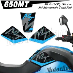 3M Motorcycle Tank Pad Fuel Tank Anti-Slip Sticker Gas Knee Grip Protector Decal Accessories Waterproof For CFMOTO 650MT 650 mt