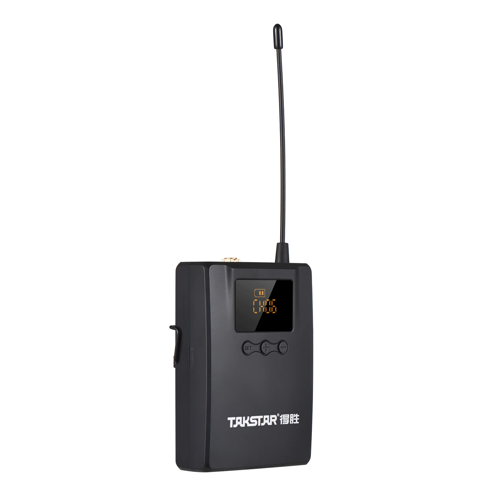 TAKSTAR WPM-300R Wireless Audio Receiver In-ear Earphone UHF Bodypack Receiver LED Digital Display for Stage Studio Simultaneous