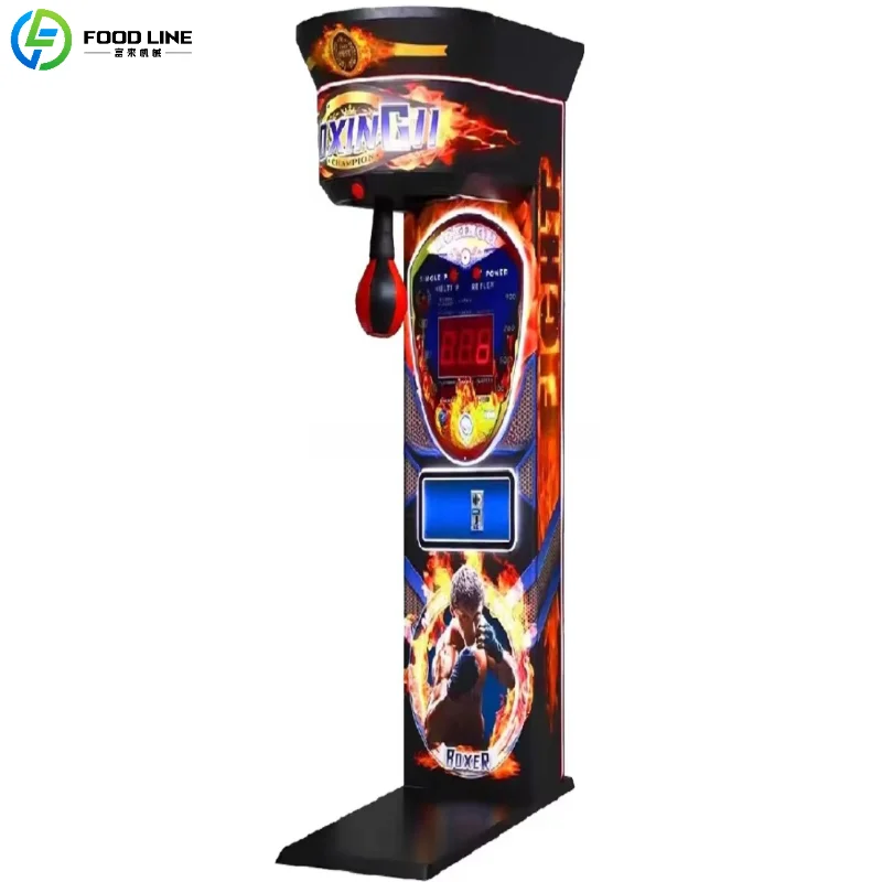 Customized Factory Price Coin Operated Electronic Big Punch Boxing Game Machine - Ideal for Amusement Parks and Arcades