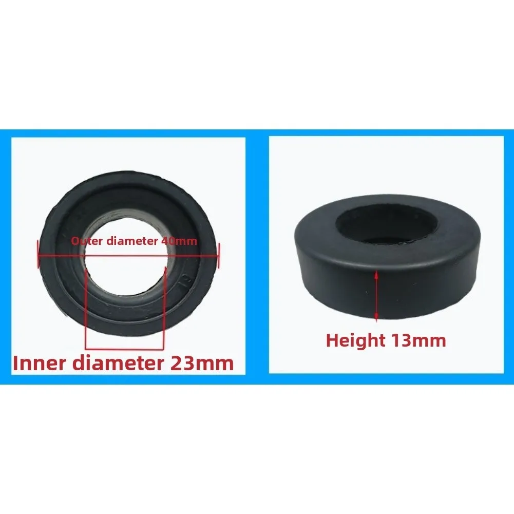2PCS AC Motor Shock Absorbing Pads Rubber Vibration Damping Gasket For Indoor Air Conditioner Unit Noise Reduction