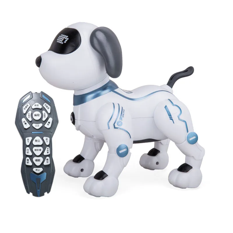 Lo último en juguete para perros Robot con Sensor programable y Control remoto para niños y niñas, máquina inteligente electrónica interactiva para mascotas