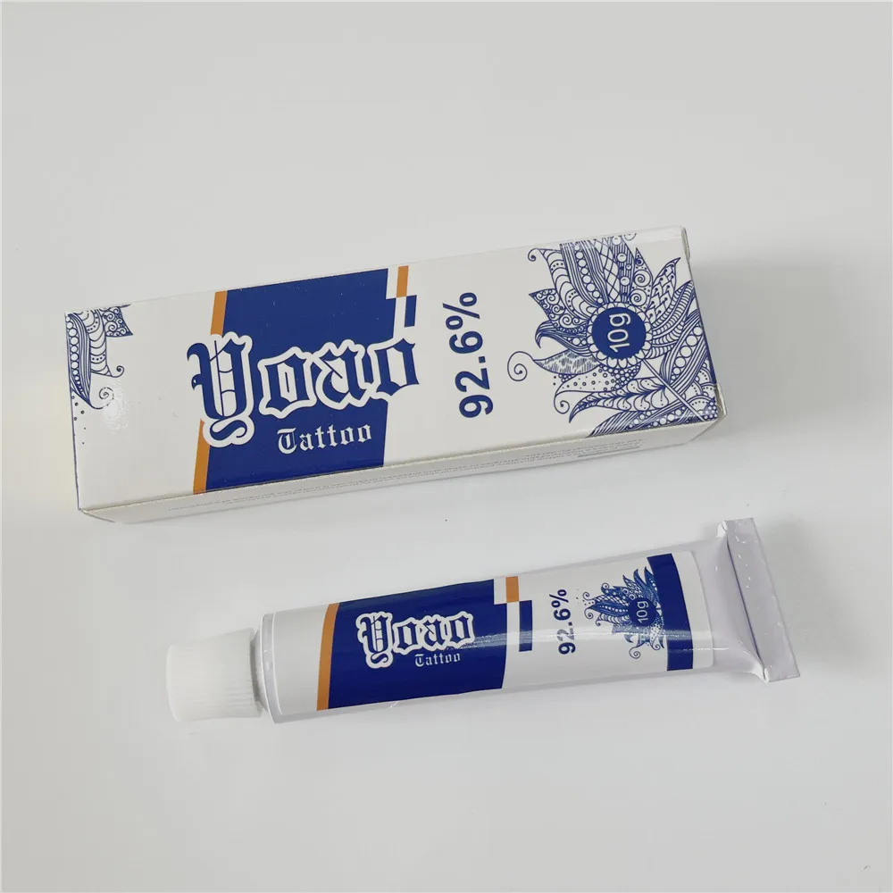 

Wholesale 92.6% YOYO Before Tattoo Cream for Permanent Makeup Microblading Eyebrow Lips Liner Beauty Body Skin10g