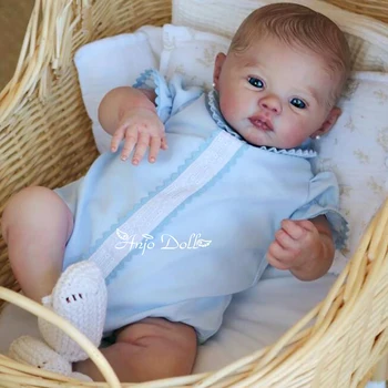 18 inch bebreborn reborn meadow handmade painted lovely reborn baby doll for kids Muñecas Para Niñas