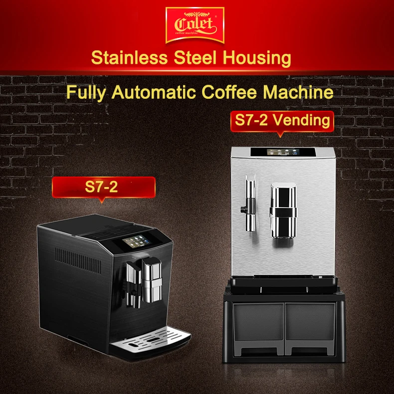 FOR  4 kinds languages professional commercial cappuccino coffee machine