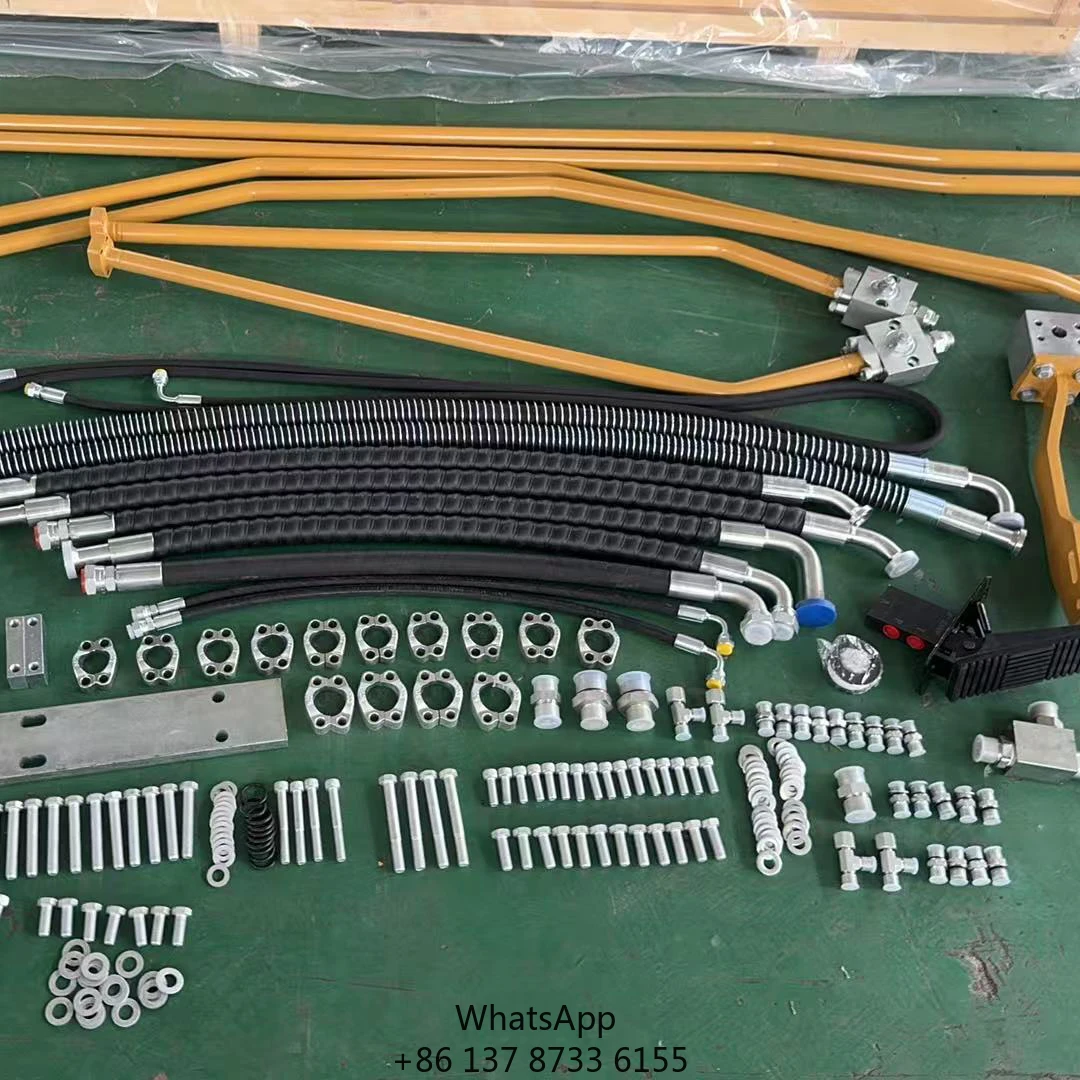 Excavator Auxiallary Pipe Line Hydraulic Hammer Breaker Piping Kits For 312D 313D 315D