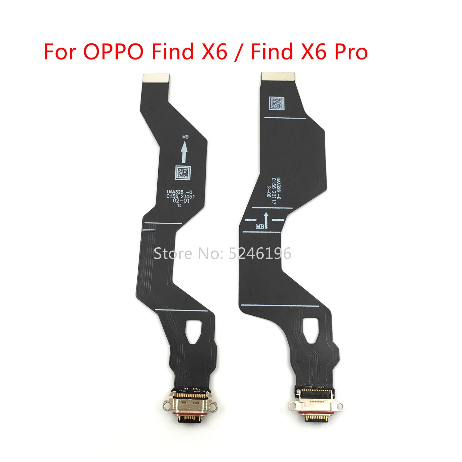 

1 шт. USB-разъем для зарядки, базовый гибкий кабель для OPPO Find X6 OPPO Find X6 Pro OPPO Find X6Pro, замена детали.