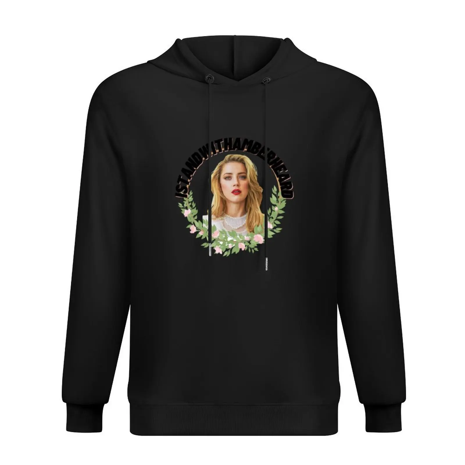

I Stand With Amber Heard Hoodie men wear mens clothing fashion men men's autumn clothes men's hoodies