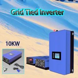 10KW Solar Wind Energy Grid Connected Inverter With Amplitude limiting Function MPPT Pure Sine Wave 45-90V, WIFI Optional Conn