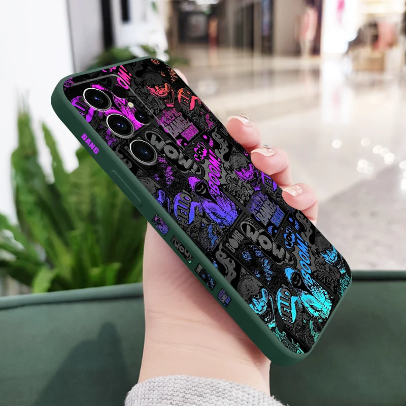 Blackface Clown Phone Case For Samsung Galaxy S25 S24 S23 S22 S21 S20 S10 S10E Ultra Plus FE Note 20 Ultra Plus Cover - náhled 5