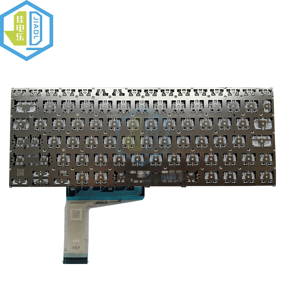 New LA Latin no backlit keyboard For ASUS Vivobook 14 X1402 X1402ZA X1402Z Replacement Keyboards black keycaps