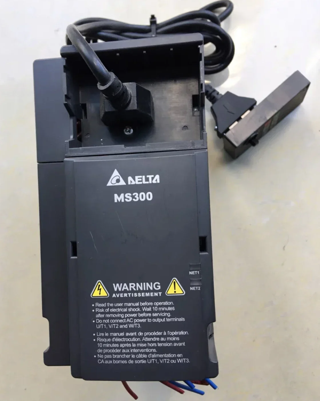 Second-hand MS300 inverter VFD7A5MS21ANSKA 1.5 kw 220V, function package