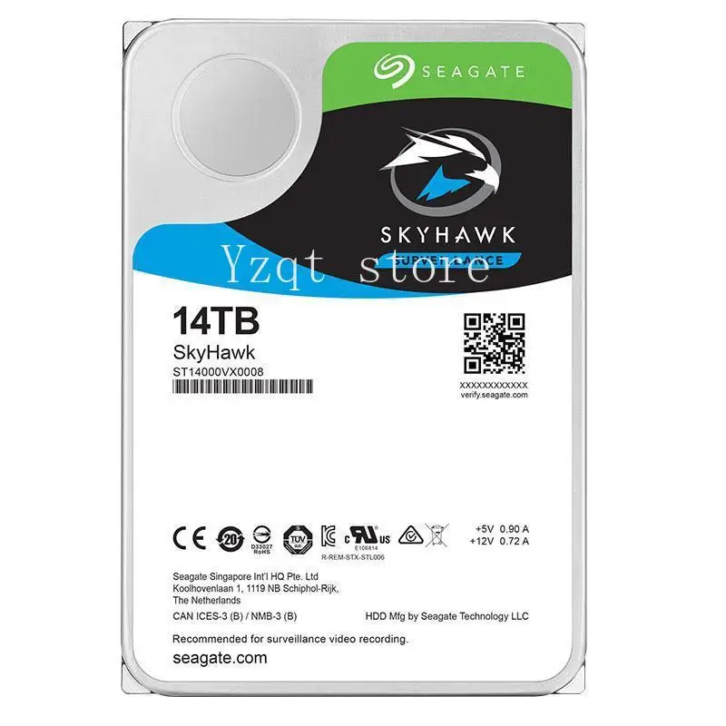 

Suitable for Seagate/Seagate Cool Eagle Hard Disk Monitoring Hard Disk 2T/4T/6T/8T/10T/12T/14T