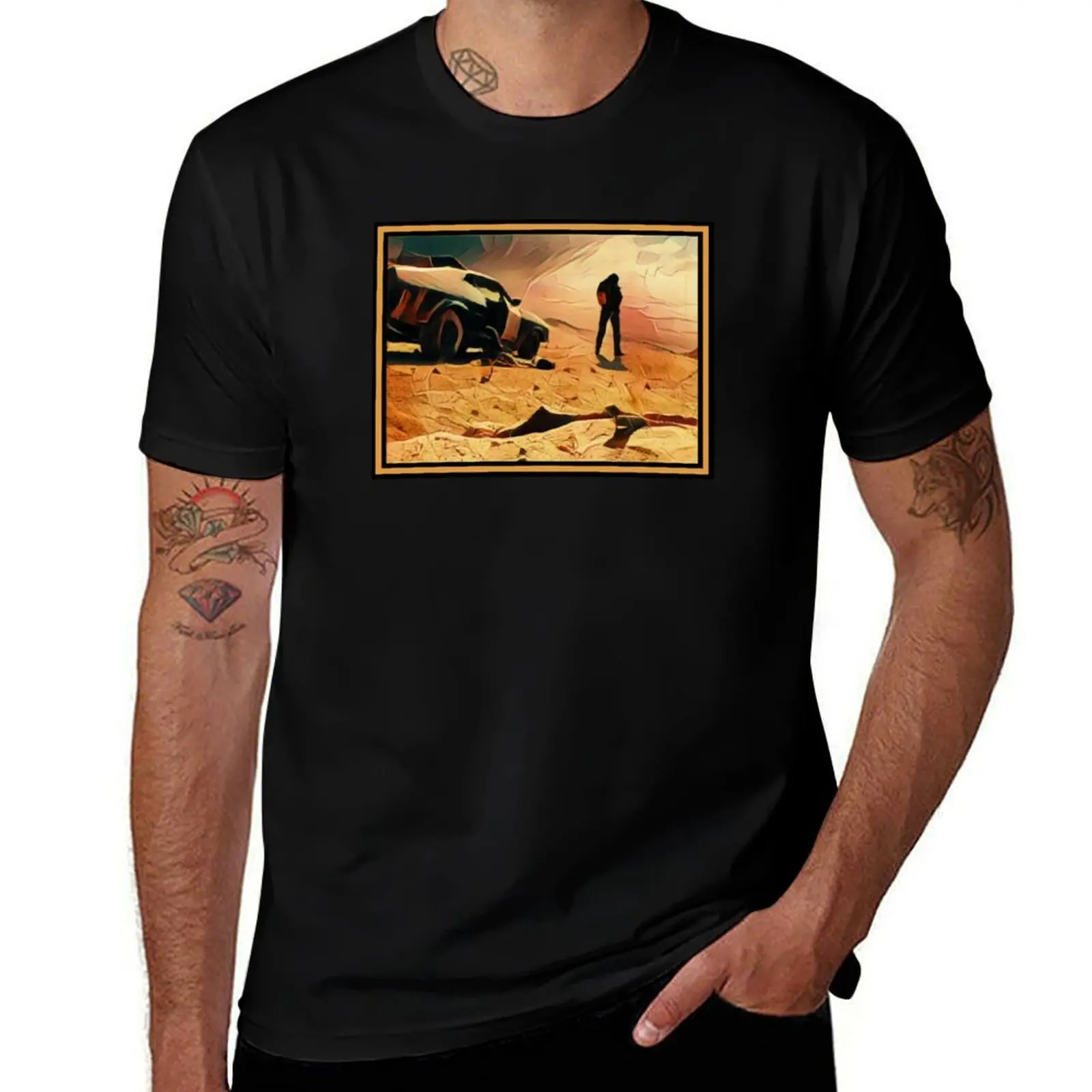 

Mad Max Fury Road T-Shirt Basic Plain Short Sleeve Crew Neck Tee