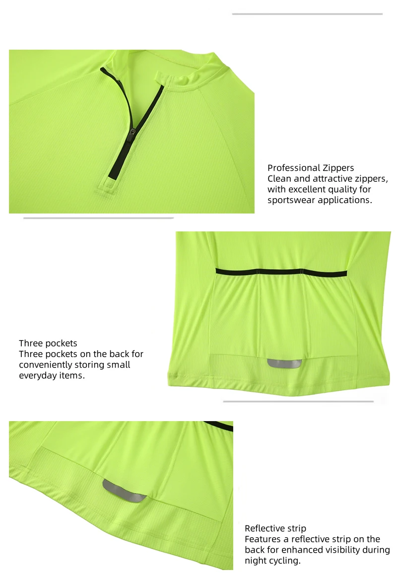 جودة عالية السعر المنخفض الدراجات جيرسي مايوه ciclismo hombre طويلة الأكمام التجفيف السريع تنفس الدراجات ملابس رياضية مايوه #5