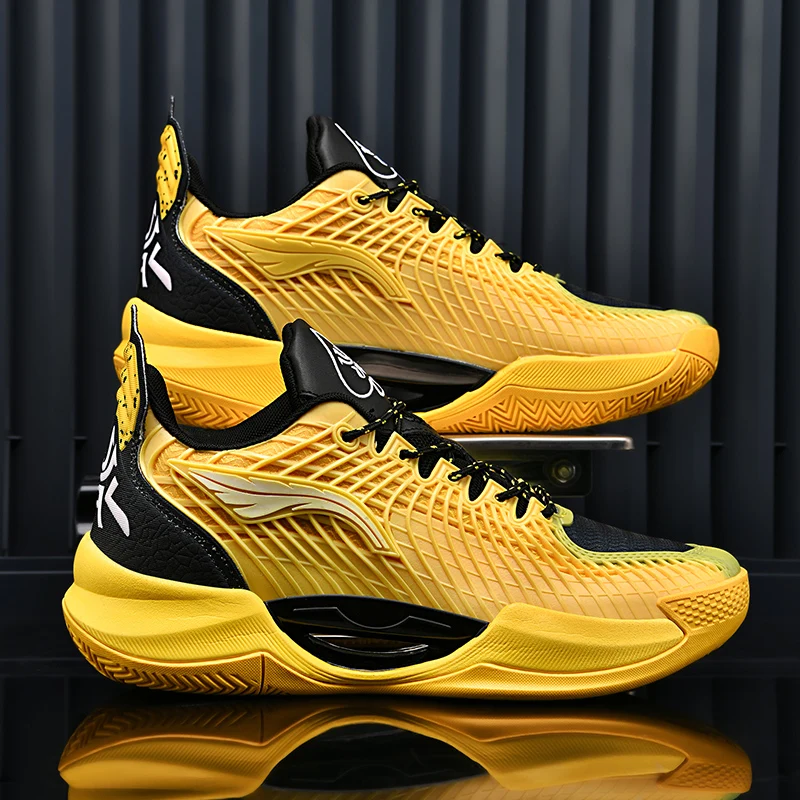 

2025 мужские баскетбольные кроссовки, уличная спортивная обувь, мужские модные кроссовки, износостойкие баскетбольные кроссовки на резиновой подошве, унисекс, 36-45