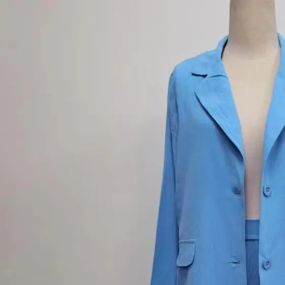 

1 Set Blazer Shorts Two Piece Blazer Suit Sets Women OL Office Sets Single Breasted Summer Buttons Outfit for Office