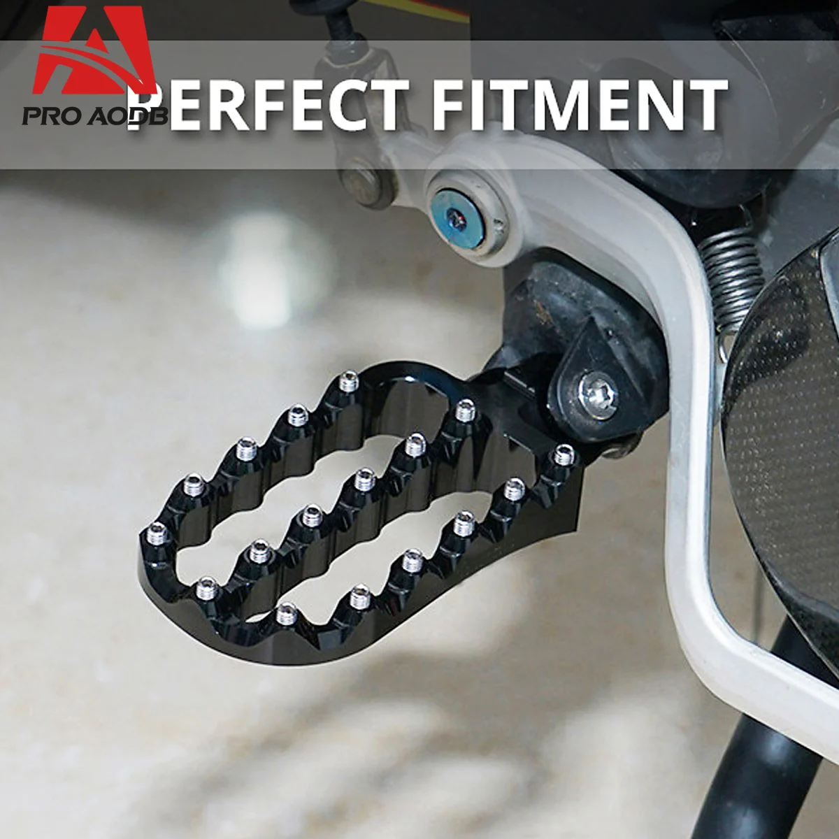 Extended Motorcycle Foot Pegs Footrest Pedals For KTM 390-1290 Adventure SMC R S Supermoto SX EXC EXCF XCW XCF XSXF 2008-2023