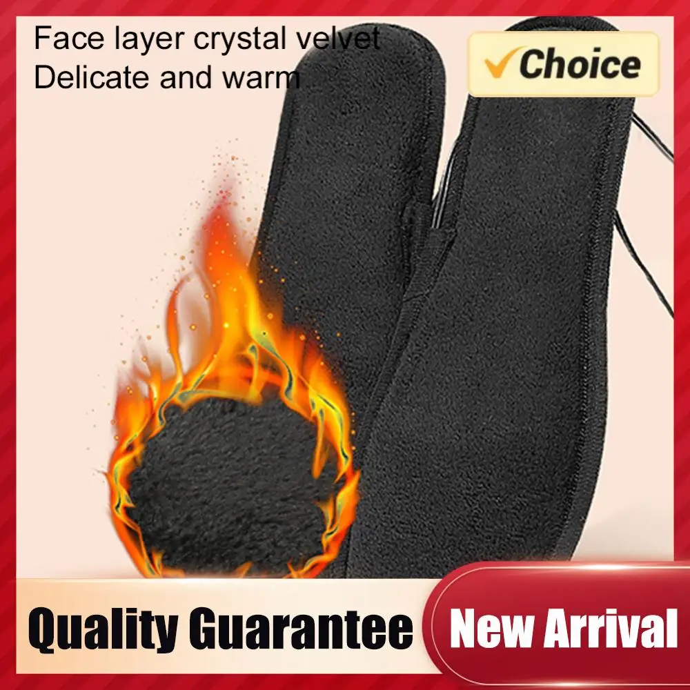 

USB-стельки с подогревом для обуви, грелки для ног, электрические стельки с подогревом для зимы, для женщин и мужчин