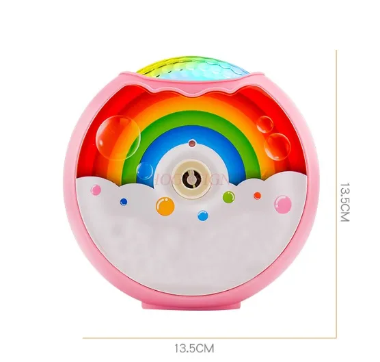 Machine à bulles électrique pour enfants, arc-en-ciel, caméra à bulles, étanche, fille, cœur, jouets à bulles