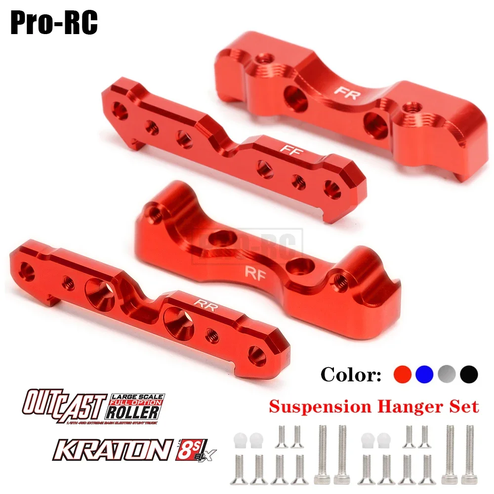 Alu Alloy Suspension Hanger Front&Rear Lower Arm Mount ARA330555 ARA330588 for RC Car 1/5 ARRMA Kraton Outcast 8S Upgrade Part