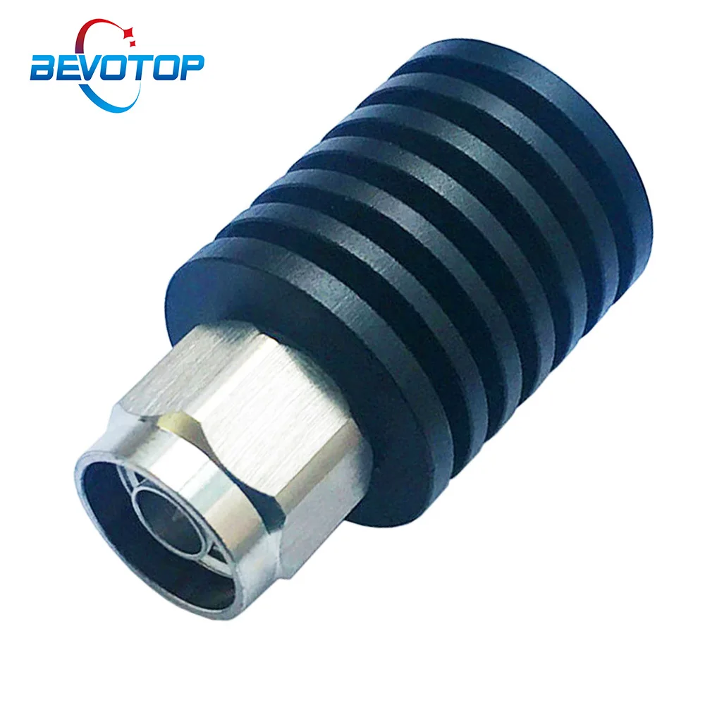 10W N Male Plug RF Coaxial Termination Dummy Load 3GHz 50ohm Nickel Plated RF Accessories BEVOTOP