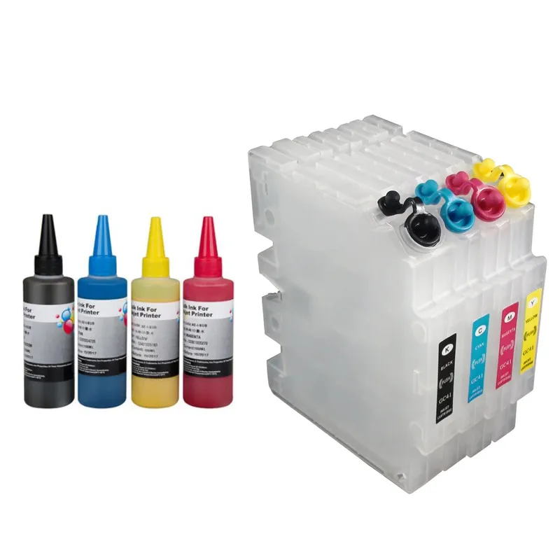 GC31 Refillable Cartridge Sublimation Ink For Ricoh Africo GX e2600 e3300 e3350N e5050N e5500 e5500n e5550N e7700 e7700n