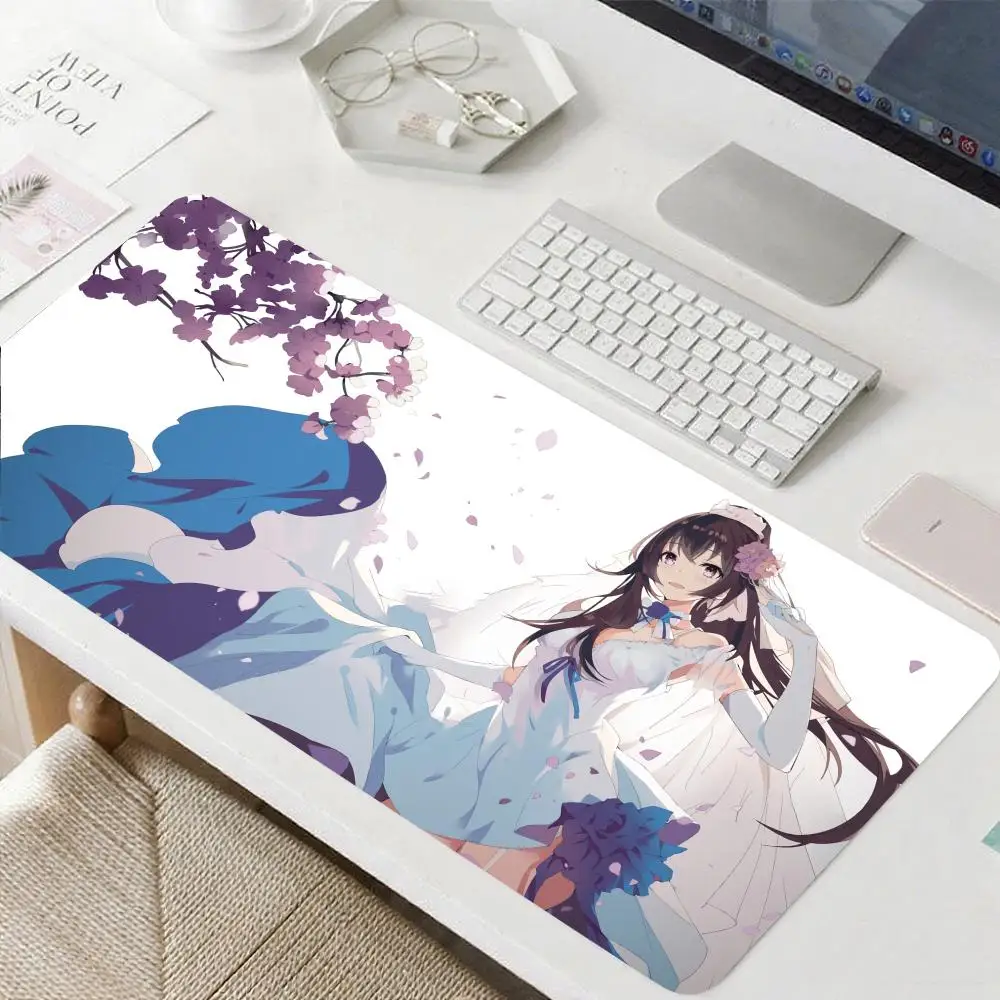Smooth & Durable Mouse Pad Multi-Size Non-Slip Gaming Mouse Pad Gamer E-Sports Mouse Mat Game Mechanical Keyboard XXL Desk Mat