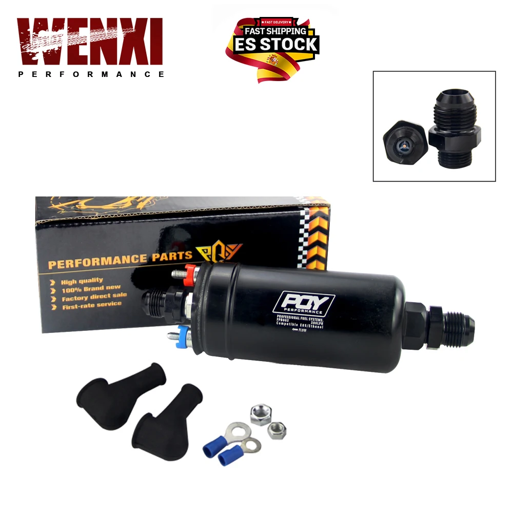 

EFI 380LH 1000HP TOP QUALITY External Fuel Pump E85 Compatible 044 style New WX-FPB003-QY