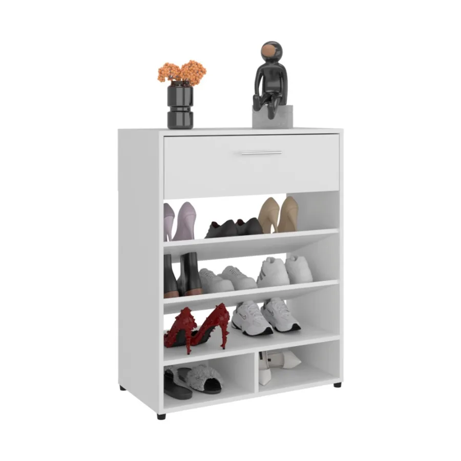 

Kearns Shoe Rack 1 Door 4 Legs 5 Shelves