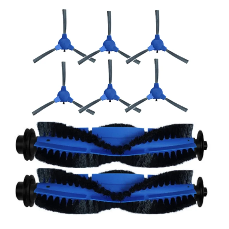 【ADORN】Main Roller Brush And Side Brush For Cecotec Conga 2290 Robot Vacuum Cleaner Spare Parts