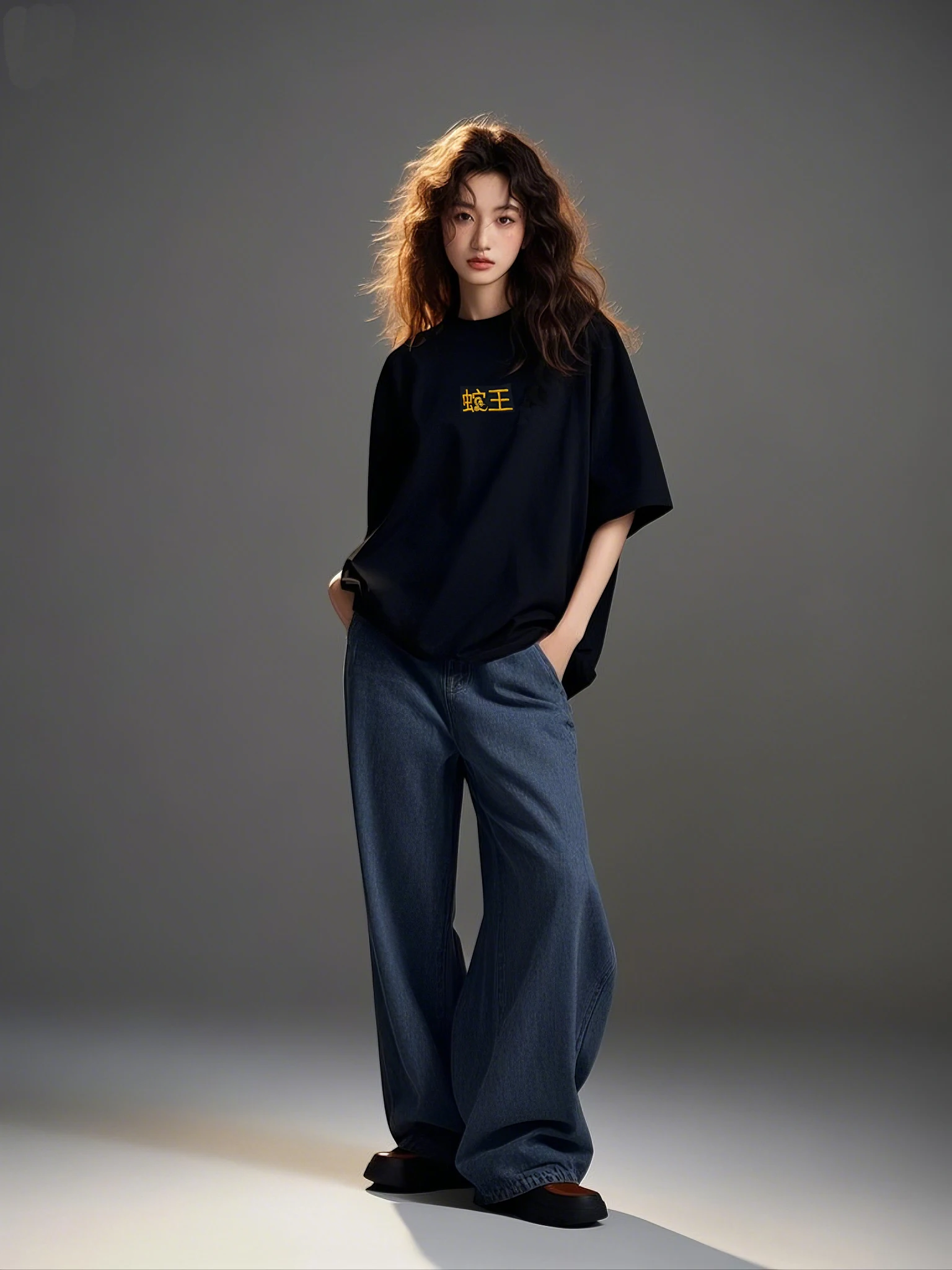 تي شيرت قطني أصلي مثير للاهتمام ثقافة الأفعى الملك الكانتونية