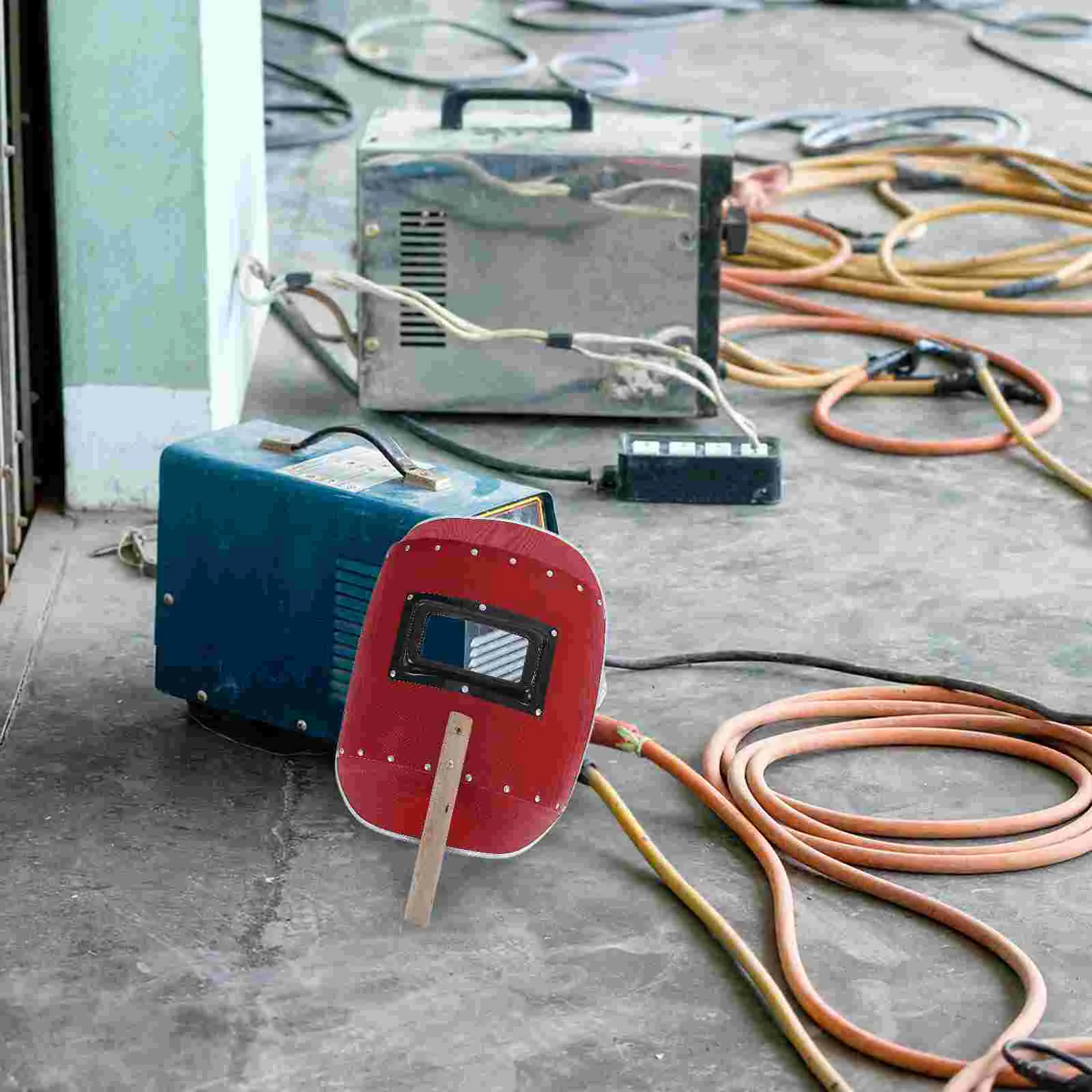 Handheld Welder Mask Shields Professional Welding Protective Equipment Welding Mask Protective Welding Facial Mask With Handle