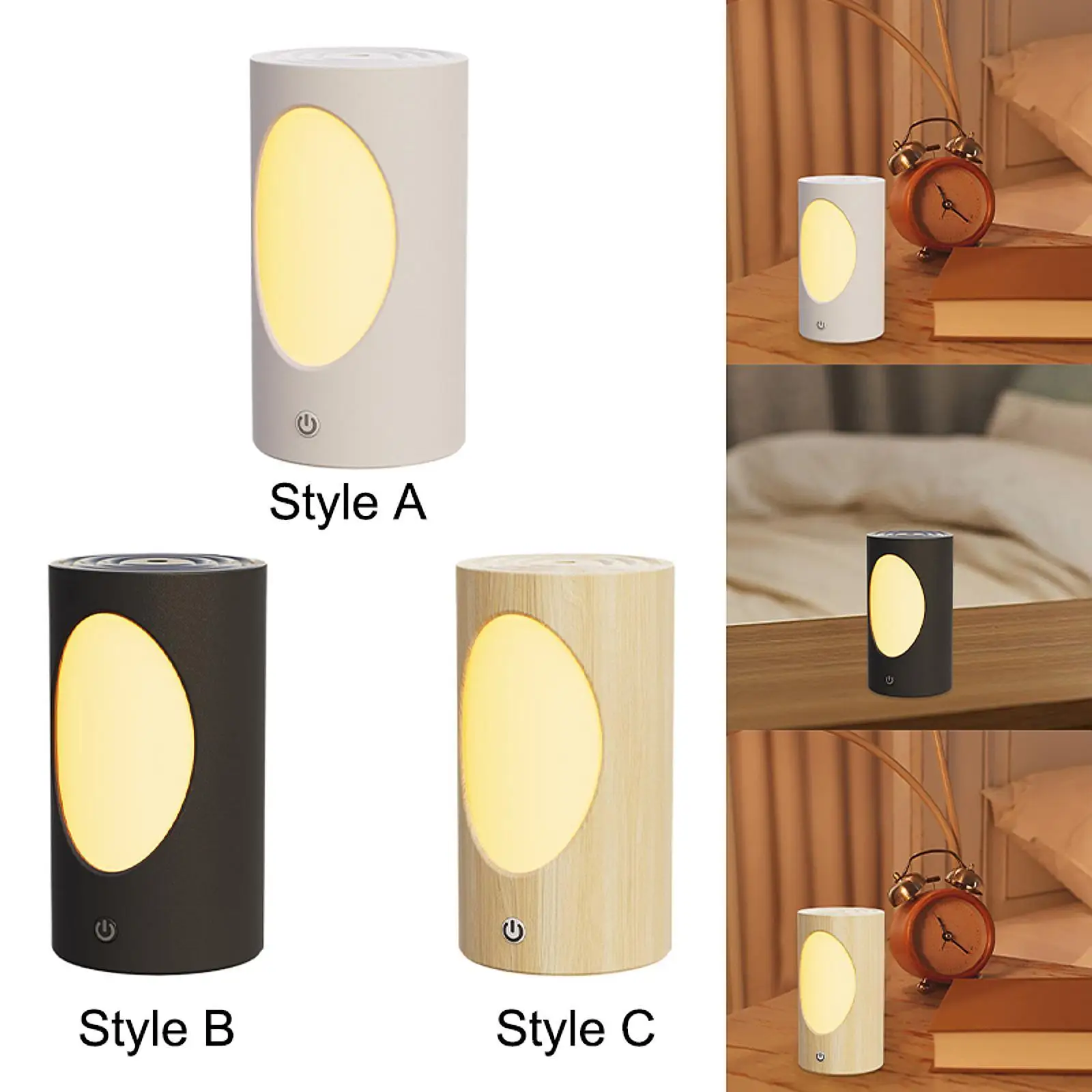 Portable Mini Humidifier Mini Portable Quiet Colorful Night Light Personal Air Humidifier for Baby Room Home Desktop Yoga Office