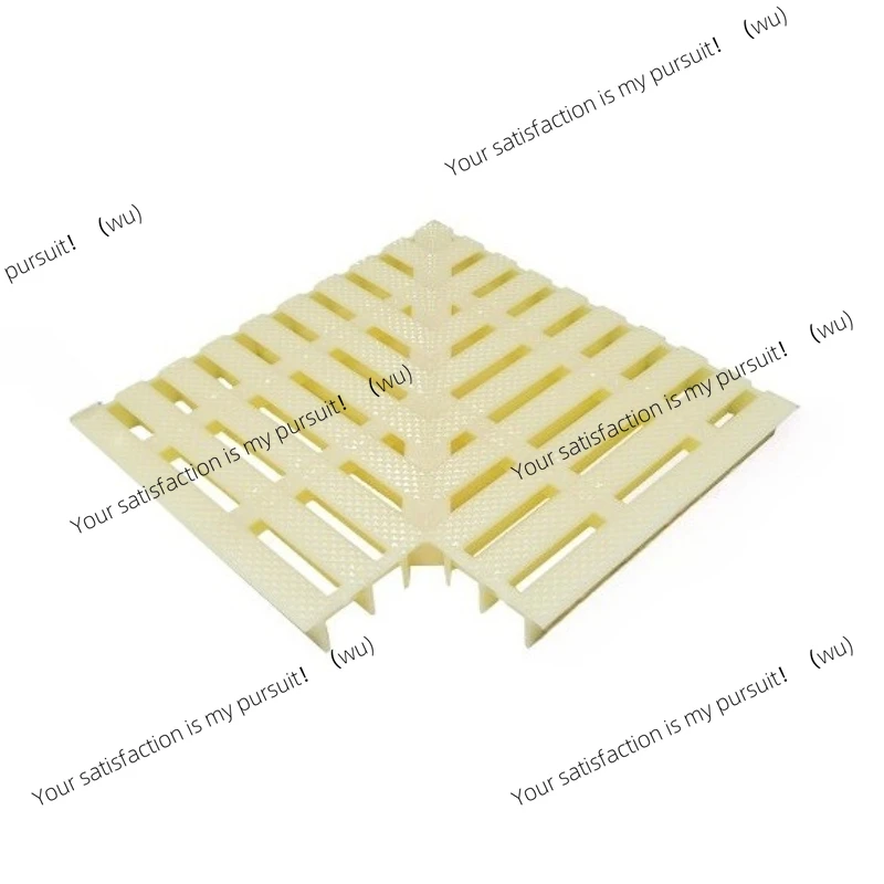 1PCS Turn Corner 90 Grille Corner Grating for Swimming Pool Driveways Patios Deck ABS Plastic Drain Cover Overflow Grille