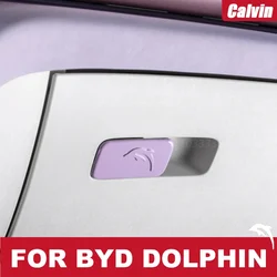 1pcs For Byd Dolphin Co-pilot Glove Box Switch Stick Handle Decorative Patch Color Change Special Interior Supplies Modification