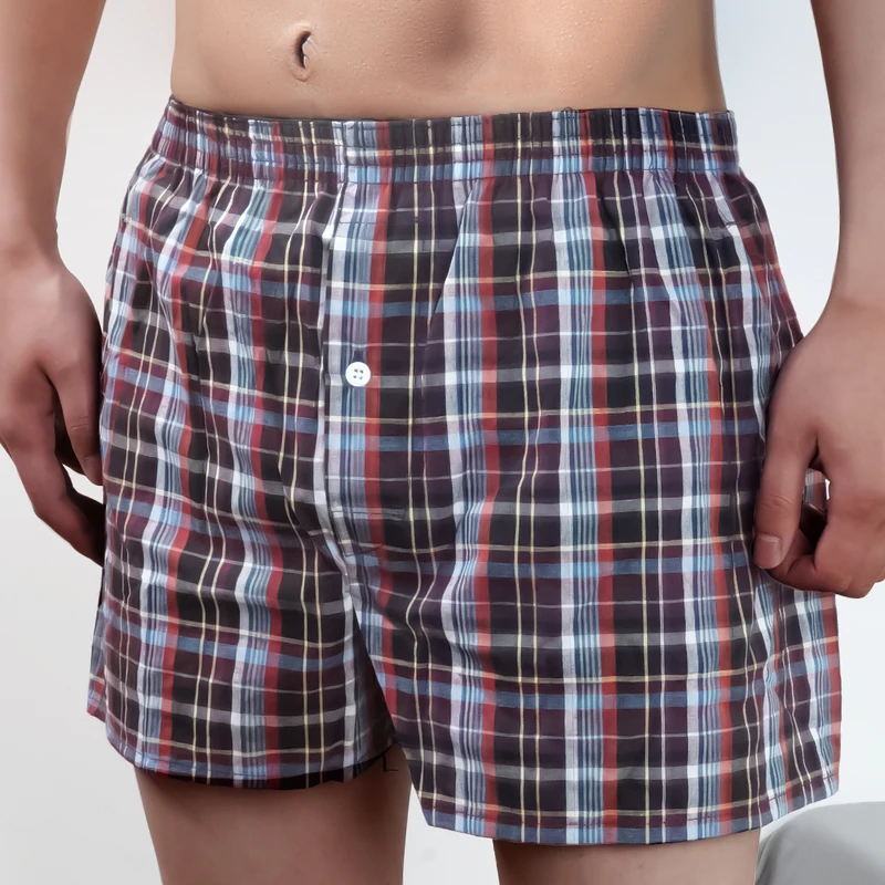 6 unids/lote de ropa interior de algodón para hombre, calzoncillos cómodos para hombre, Boxers para hombre, bragas para hombre, pantalones cortos,