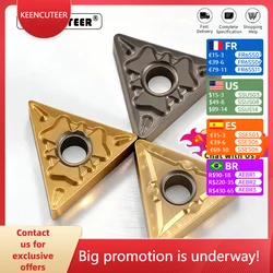 TNMG16 TNMG160404 TNMG160408 KT60 KT6020 Carbide Insert for Cermet WTJNR/L External Turning Tool Blade Lathe Parts CNC Cutter