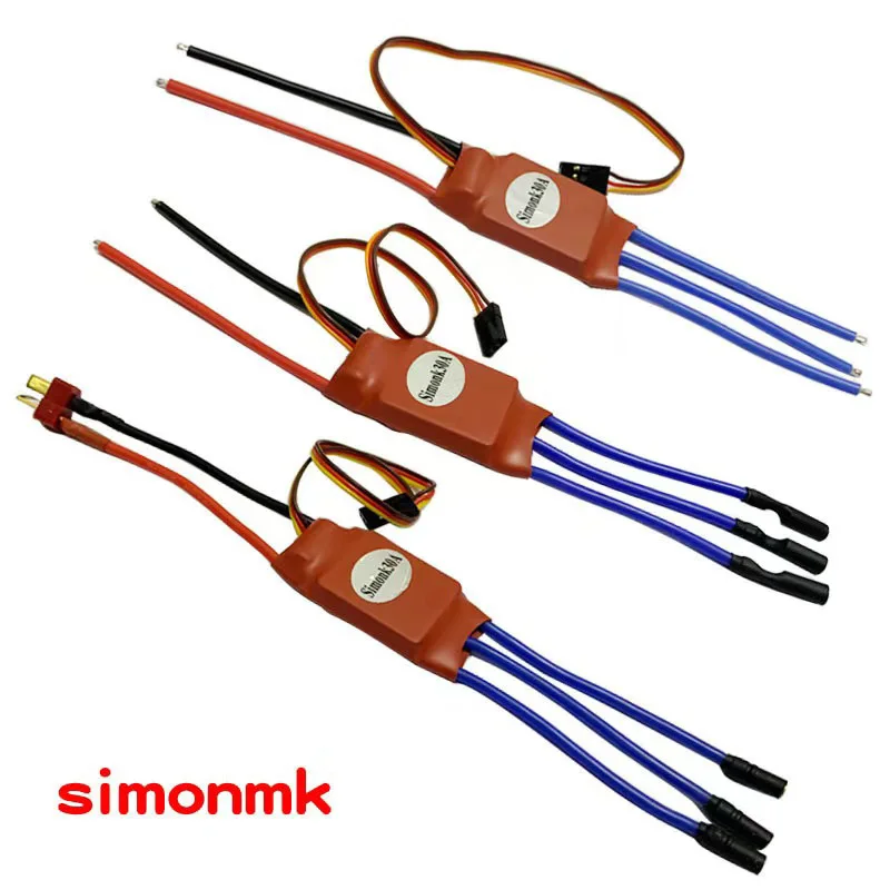 12A 20A 30AMP 30A Tplug SimonK Firmware Brushless ESC con 3A 5V BEC para RC Quad Multi Copter Calidad Nuevo