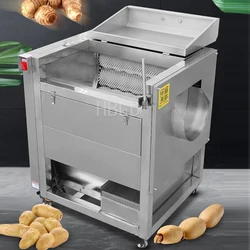 Industrial Root Vegetables Cleaning Machine, Fruit Ginger Cassava Cleaning And Peeling Machine, Potato Cleaning